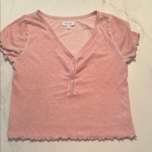 True Craft Pink Short Sleeve Tee